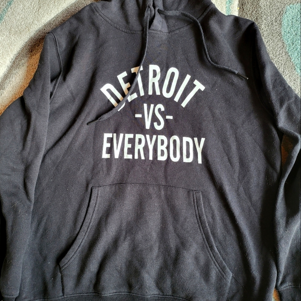 Black hoodie large